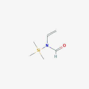 molecular formula C6H13NOSi B1612807 (N-Vinylformamido)trimethylsilane CAS No. 211985-47-6