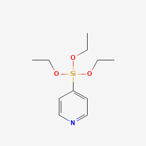 molecular formula C11H19NO3Si B1612809 4-(Triethoxysilyl)pyridine CAS No. 166262-04-0