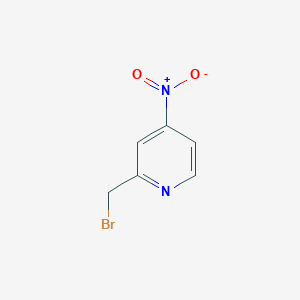 molecular formula C6H5BrN2O2 B1612818 2-(Bromomethyl)-4-nitropyridine CAS No. 442910-43-2