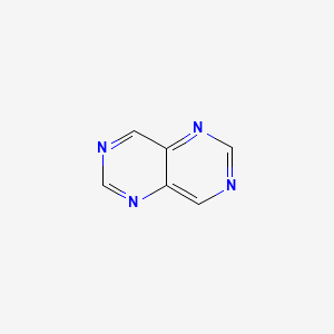 molecular formula C6H4N4 B1612823 Pyrimido[5,4-d]pyrimidine CAS No. 254-82-0