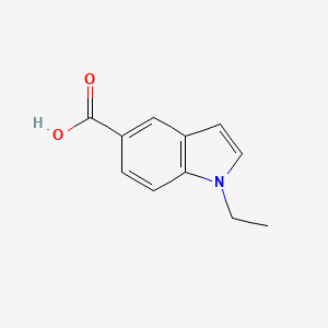 molecular formula C11H11NO2 B1612832 1-Ethyl-1H-indole-5-carboxylic acid CAS No. 263021-42-7