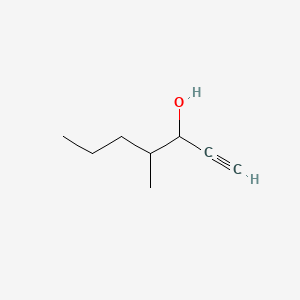 molecular formula C8H14O B1612833 4-Methyl-1-heptyn-3-OL CAS No. 87777-46-6