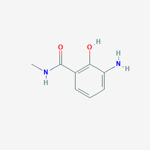 molecular formula C8H10N2O2 B1612838 3-Amino-2-hydroxy-N-methylbenzamide CAS No. 194413-46-2