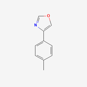 molecular formula C10H9NO B1612846 4-(p-Tolyl)oxazole CAS No. 54289-71-3