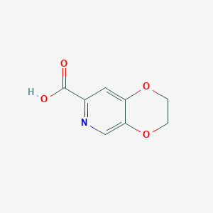 2,3-Dihydro-[1,4]dioxino[2,3-c]pyridine-7-carboxylic acid