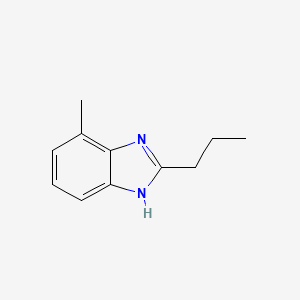4-Methyl-2-propyl-1H-benzimidazole