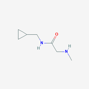 molecular formula C7H14N2O B1612868 N-(环丙基甲基)-2-(甲基氨基)乙酰胺 CAS No. 1016764-96-7