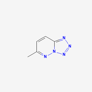 molecular formula C5H5N5 B1612879 6-Methyltetrazolo[1,5-b]pyridazine CAS No. 38693-80-0