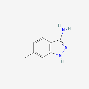 molecular formula C8H9N3 B1612885 6-Methyl-1H-indazol-3-amine CAS No. 835616-39-2