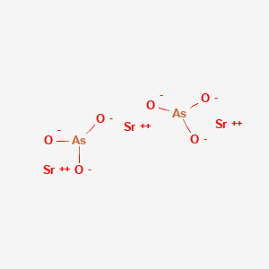 molecular formula As2O6Sr3 B1612893 Tristrontium;diarsorite CAS No. 91724-16-2
