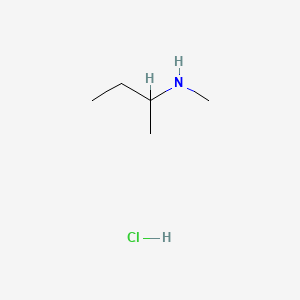 molecular formula C5H14ClN B1612894 盐酸 N-甲基仲丁胺 CAS No. 75098-40-7