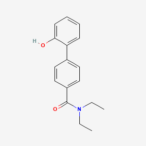 molecular formula C17H19NO2 B1612900 N,N-Diethyl-4-(2-hydroxyphenyl)benzamide CAS No. 356072-33-8