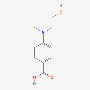 molecular formula C10H13NO3 B1612901 4-[(2-Hydroxyethyl)(Methyl)Amino]Benzoic Acid CAS No. 769132-75-4