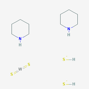 molecular formula C10H24N2S4W-2 B1612909 Bis(sulfanylidene)tungsten;piperidine;sulfanide CAS No. 56181-21-6