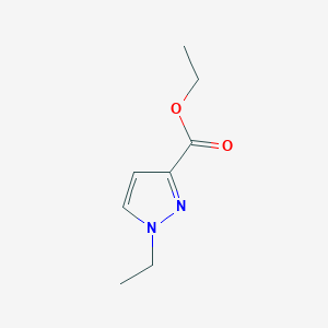 molecular formula C8H12N2O2 B1612916 ethyl 1-ethyl-1H-pyrazole-3-carboxylate CAS No. 1007503-15-2