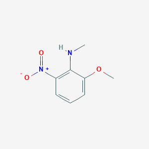 molecular formula C8H10N2O3 B1612927 2-Methoxy-N-methyl-6-nitroaniline CAS No. 410092-91-0