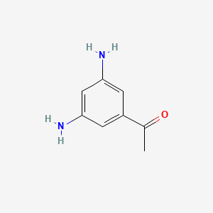 molecular formula C8H10N2O B1612930 3',5'-Diaminoacetophenone CAS No. 33786-92-4