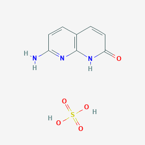 7-Amino-1H-[1,8]naphthyridin-2-one sulfate