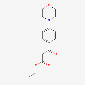 Ethyl 3-(4-morpholinophenyl)-3-oxopropanoate