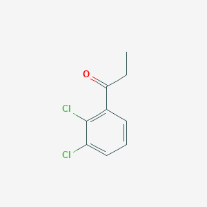 molecular formula C9H8Cl2O B1612951 1-(2,3-Dichlorophenyl)propan-1-one CAS No. 213382-05-9