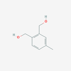 molecular formula C9H12O2 B1612953 (4-Methyl-1,2-phenylene)dimethanol CAS No. 90534-49-9