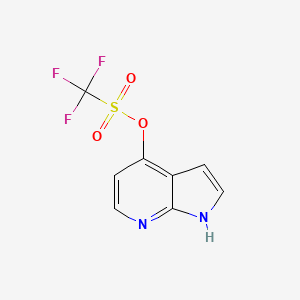 1H-Pyrrolo[2,3-b]pyridin-4-yl trifluoromethanesulfonate