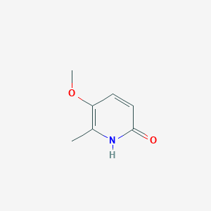 molecular formula C7H9NO2 B1612968 5-甲氧基-6-甲基吡啶-2-醇 CAS No. 33252-69-6