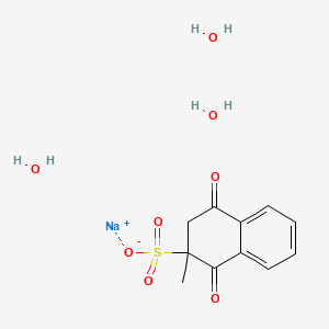 molecular formula C11H15NaO8S B1612983 Hykinone CAS No. 6147-37-1