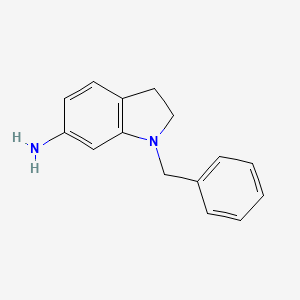 1-Benzyl-2,3-dihydro-1H-indol-6-ylamine