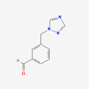 3-(1H-1,2,4-Triazol-1-ylmethyl)benzaldehyde