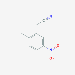 2-(2-Methyl-5-nitrophenyl)acetonitrile