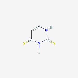 molecular formula C5H6N2S2 B1613019 3-Methyl-2,4-dithiouracil CAS No. 66819-95-2