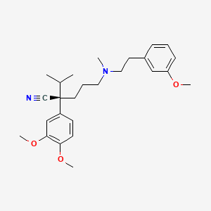 molecular formula C26H36N2O3 B1613039 (R)-devapamil CAS No. 93468-88-3