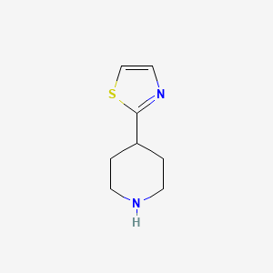 molecular formula C8H12N2S B1613051 4-(1,3-Thiazol-2-yl)piperidine CAS No. 788822-03-7