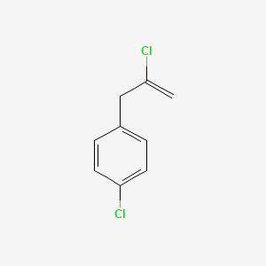 molecular formula C9H8Cl2 B1613054 2-Chloro-3-(4-chlorophenyl)-1-propene CAS No. 731772-09-1