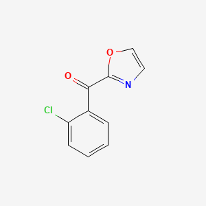 molecular formula C10H6ClNO2 B1613069 2-(2-Chlorobenzoyl)oxazole CAS No. 898759-73-4