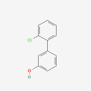 molecular formula C12H9ClO B1613123 2'-Chloro[1,1'-biphenyl]-3-ol CAS No. 149950-34-5
