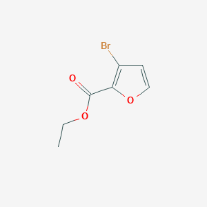 molecular formula C7H7BrO3 B1613133 Ethyl 3-bromofuran-2-carboxylate CAS No. 32460-07-4