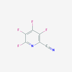 molecular formula C6F4N2 B1613136 3,4,5,6-Tetrafluoropyridine-2-carbonitrile CAS No. 41793-83-3
