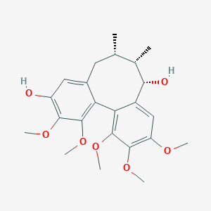molecular formula C23H30O7 B161314 Gomisin S 