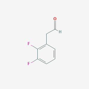 molecular formula C8H6F2O B1613142 2-(2,3-二氟苯基)乙醛 CAS No. 866342-07-6