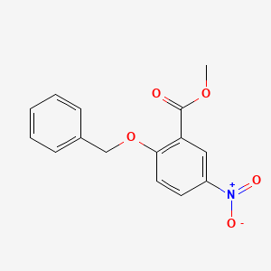 molecular formula C15H13NO5 B1613148 Methyl 2-(benzyloxy)-5-nitrobenzoate CAS No. 508211-52-7