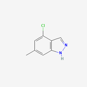 molecular formula C8H7ClN2 B1613176 4-Chloro-6-methyl-1H-indazole CAS No. 885521-74-4
