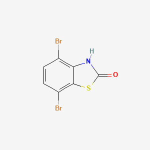 molecular formula C7H3Br2NOS B1613177 4,7-Dibromobenzo[d]thiazol-2-ol CAS No. 898748-02-2