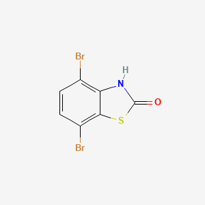 4,7-Dibromobenzo[d]thiazol-2-ol