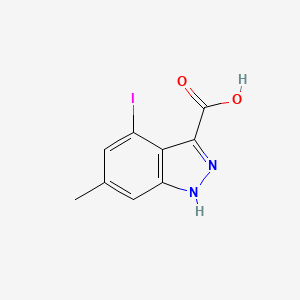 4-iodo-6-methyl-1H-indazole-3-carboxylic acid