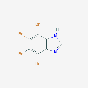 molecular formula C7H2Br4N2 B016132 4,5,6,7-Tetrabromobenzimidazole CAS No. 577779-57-8