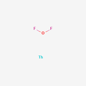 molecular formula F2OTh B1613200 Fluoro hypofluorite;thorium CAS No. 13597-30-3