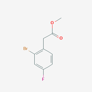 Methyl 2-(2-bromo-4-fluorophenyl)acetate