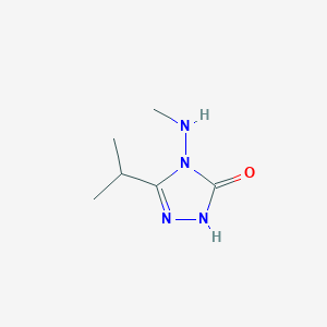 4-(methylamino)-3-propan-2-yl-1H-1,2,4-triazol-5-one